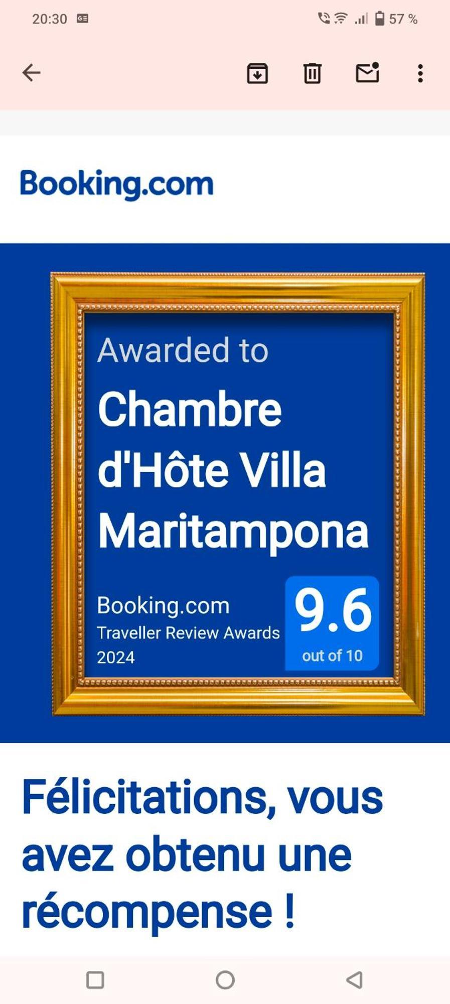 Chambre D'Hote Villa Maritampona 안트시라베 외부 사진